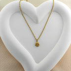 Anti-Tarnish Korean Mother of Pearl Flower Necklace