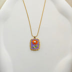Vibrant Bloom Pearl Pendant – Korean Anti-Tarnish Art Necklace, Affordable & Chic