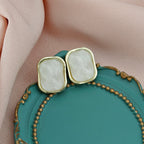 Anti Tarnish Simple Geometric Resin Studs – Korean Fashion Jewellery