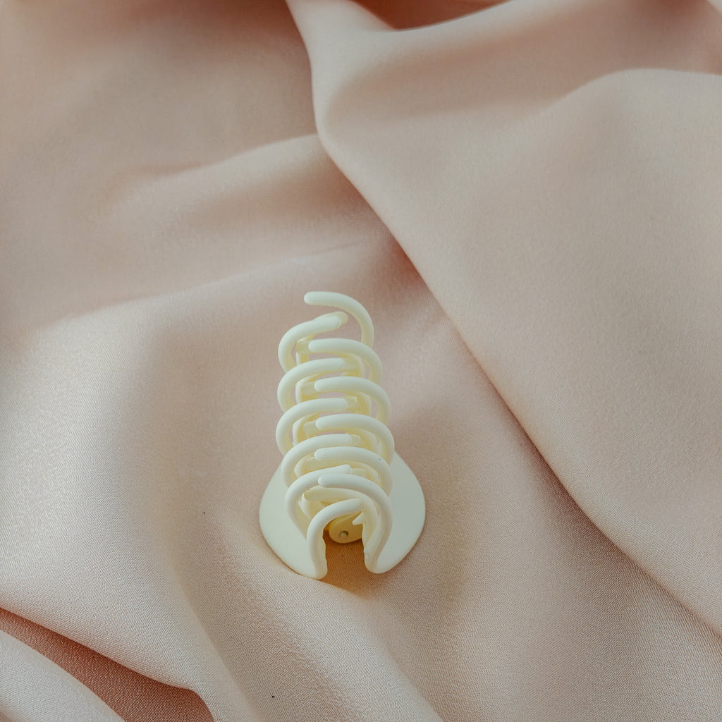 Matte Semi-Circle Claw Hair Clip