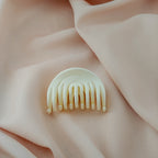 Matte Semi-Circle Claw Hair Clip