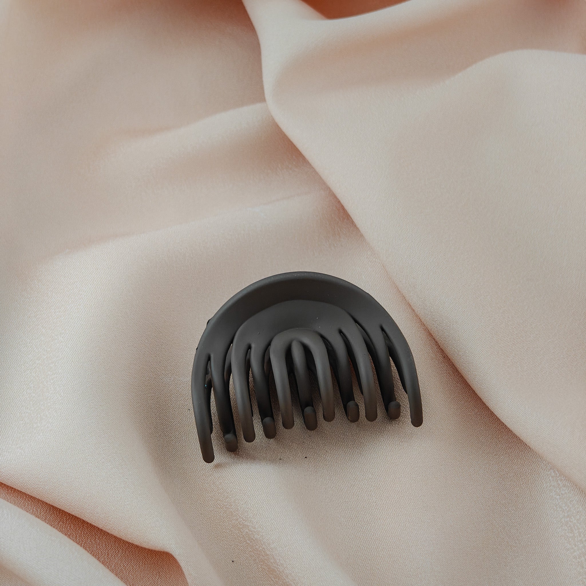 Matte Semi-Circle Claw Hair Clip