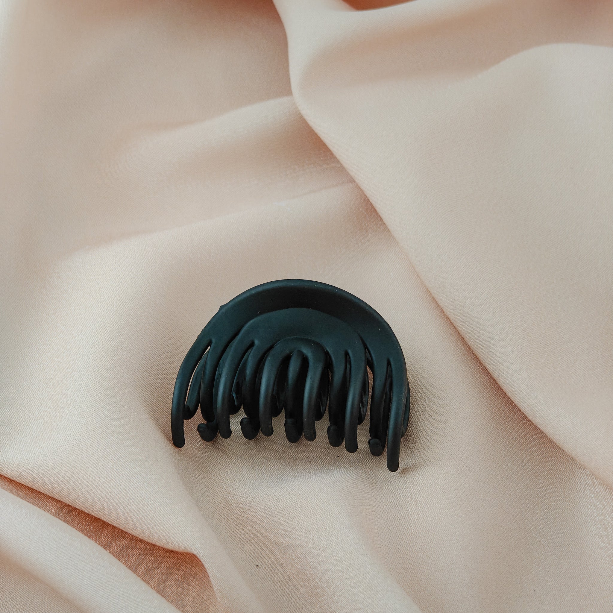 Matte Semi-Circle Claw Hair Clip