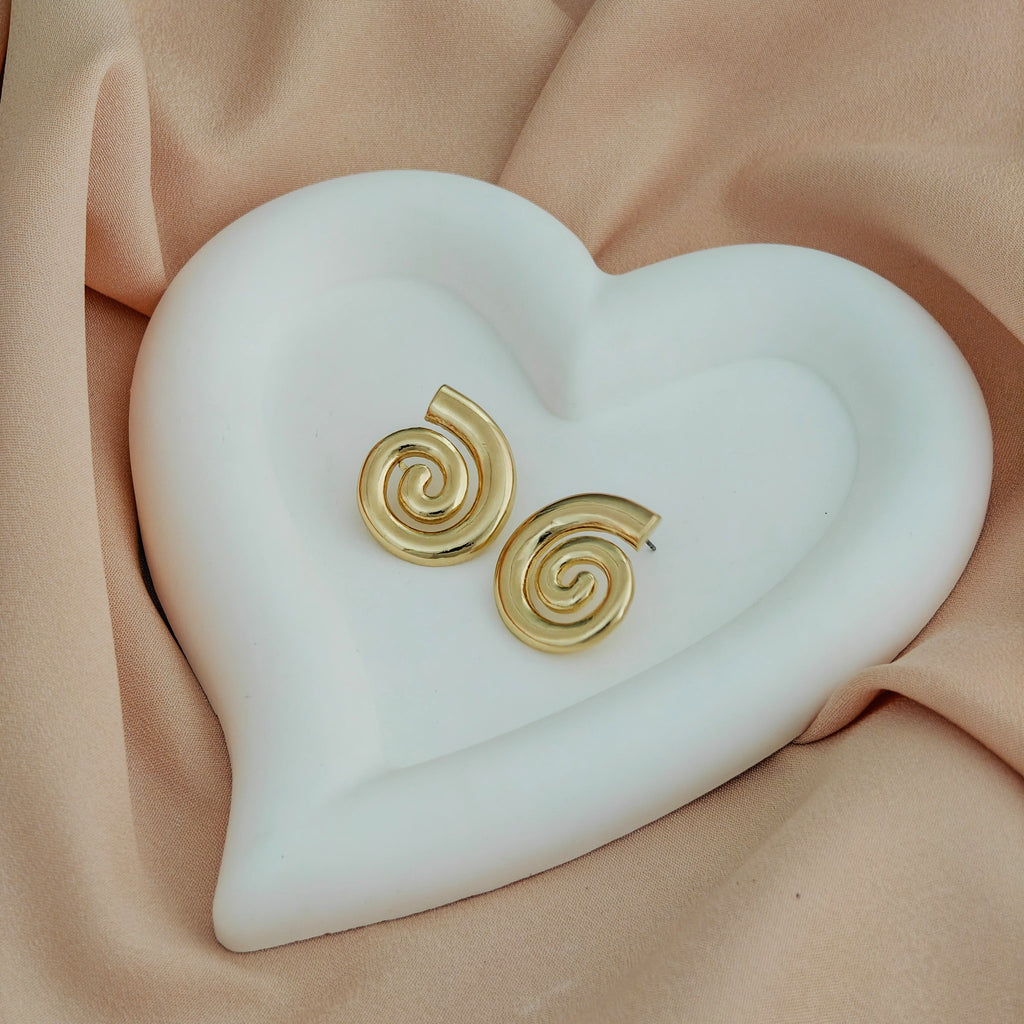 Sculptural &amp; V-Shaped Anti-Tarnish Korean Earrings