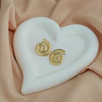 Sculptural &amp; V-Shaped Anti-Tarnish Korean Earrings