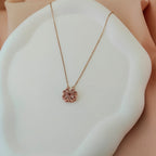 Korean Anti-Tarnish Lucky Clover Necklace