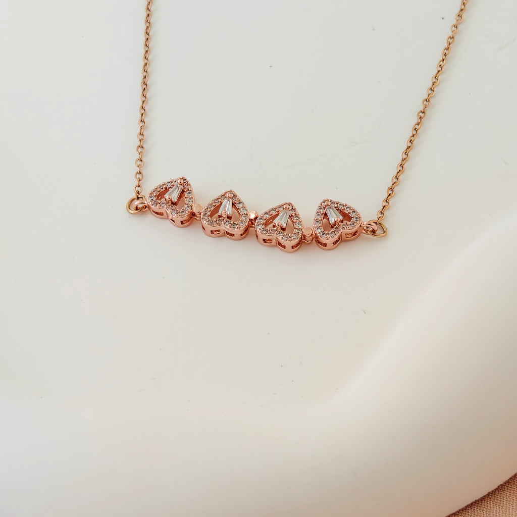 Korean Anti-Tarnish Lucky Clover Necklace