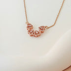 Korean Anti-Tarnish Lucky Clover Necklace