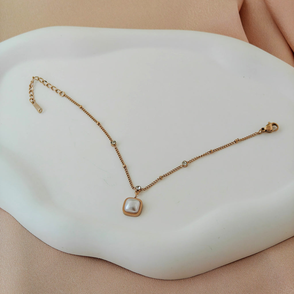 Korean Anti-Tarnish Mother of Pearl Bracelet