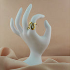 Anti-Tarnish Korean Gold Snake Ring