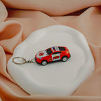 Fire Rescue Car Keychain