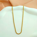 Sparkle Twine Anti-Tarnish Korean Chain Necklace