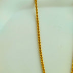 Sparkle Twine Anti-Tarnish Korean Chain Necklace