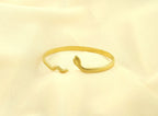Korean Anti-Tarnish Snake Design Bangle