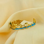 Luxury Korean Style Statement Cuff | Anti-Tarnish Mermaid Jewelry