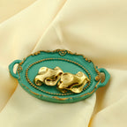 Modern Anti-Tarnish Korean Sculpted Studs