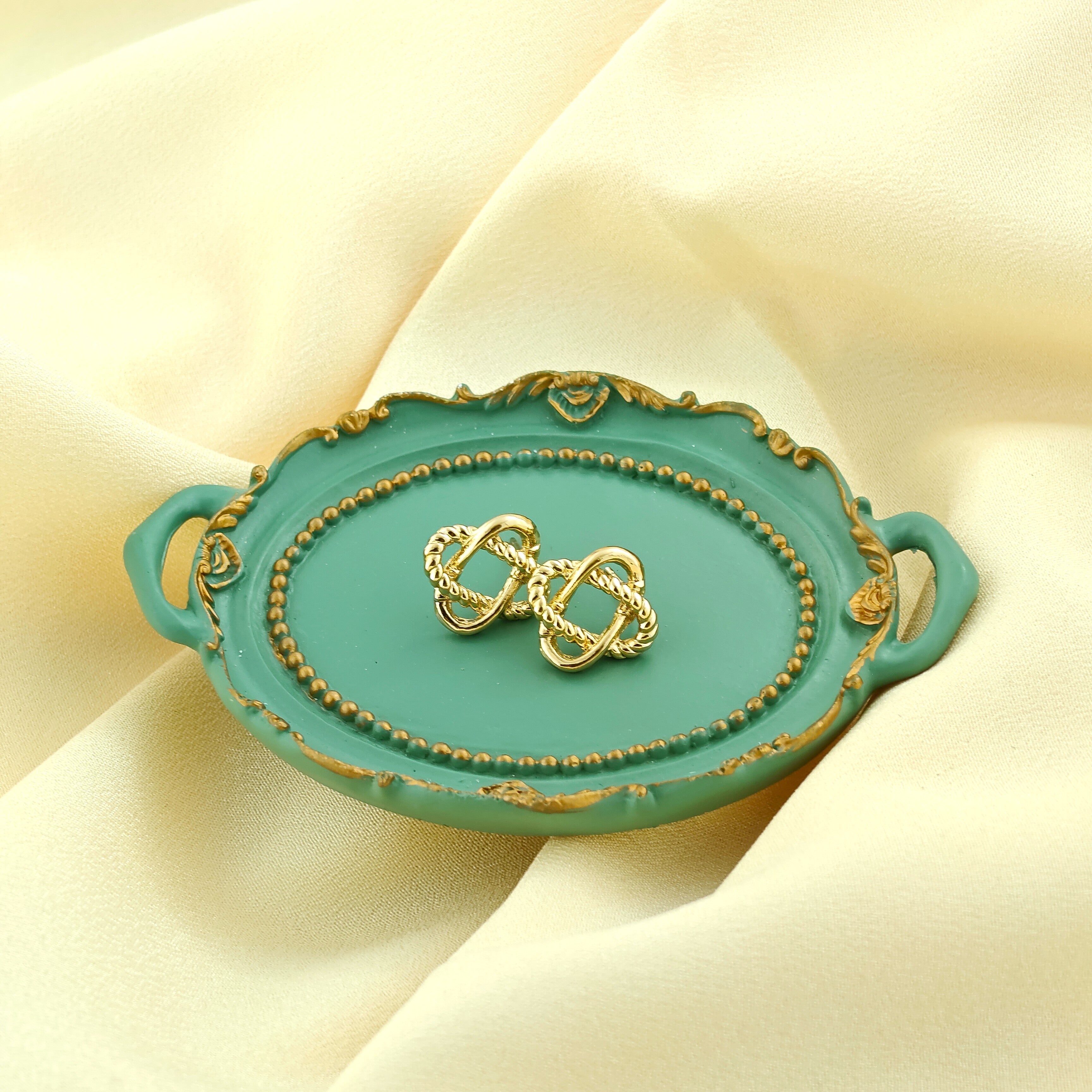 Anti-Tarnish Korean Twist Knot Earrings