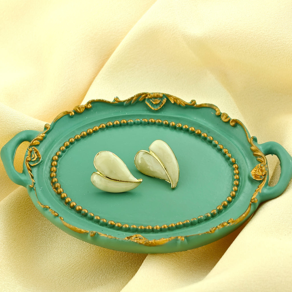 Anti-Tarnish Korean Petal Mother of Pearl Earrings