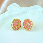Korean Anti Tarnish Jewelry: Gold Accent Studs